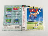 Top Pro Golf 2 Boxed SEGA MegaDrive Genesis Japan - DL5308
