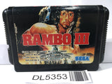 Rambo III SEGA MegaDrive Genesis Japan - DL5353