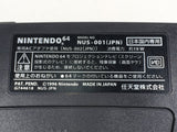 Nintendo 64 Black N64 Console Nintendo Japan - Tested Working DL5677