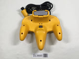Nintendo 64 Controller Yellow Console Nintendo Japan - Tested Working DL5685