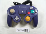 Game Cube Controller Violet & Clear Console Japan - Tested Working DL5703