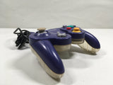 Game Cube Controller Violet & Clear Console Japan - Tested Working DL5703