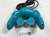 Game Cube Controller Emerald Blue Console Nintendo Japan - With Defects DL5706