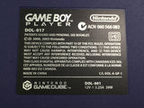Game Cube Game Boy GameBoy Player Violet Console Japan - Tested Working DL5708