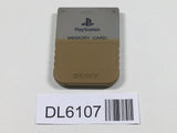 Play Station 1 Memory Card SONY PS1 Japan - DL6107