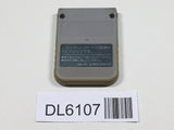 Play Station 1 Memory Card SONY PS1 Japan - DL6107