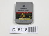 Play Station 1 Memory Card SONY PS1 Japan - DL6118