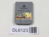 Play Station 1 Memory Card SONY PS1 Japan - DL6123