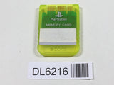 Play Station 1 Memory Card SONY PS1 Japan - DL6216