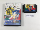 Sonic The Hedgehog Boxed SEGA MegaDrive Genesis Japan - DL6534