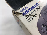 Nintendo 64 Controller Black Console Boxed Japan - Tested Working DL6616