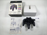 Nintendo 64 Controller Black Console Boxed Japan - Tested Working DL6616
