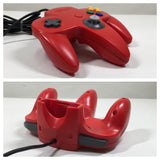 Nintendo 64 Controller Red Console Nintendo Japan - Tested Working DL6624