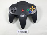Nintendo 64 Controller Black & Gray Console Japan - Tested Working DL6626