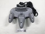 Nintendo 64 Controller Black & Gray Console Japan - Tested Working DL6627