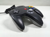 Nintendo 64 Controller Black & Gray Console Japan - Tested Working DL6628
