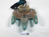 Nintendo 64 Controller Clear Blue Console Nintendo Japan - Tested Working DL6629