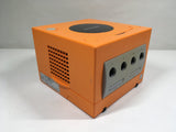 Game Cube Orange DOL-001 Console Nintendo Japan - Tested Working DL6633