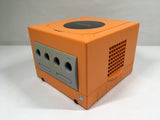 Game Cube Orange DOL-001 Console Nintendo Japan - Tested Working DL6633