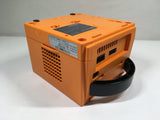 Game Cube Orange DOL-001 Console Nintendo Japan - Tested Working DL6633