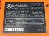 Game Cube Orange DOL-001 Console Nintendo Japan - Tested Working DL6633