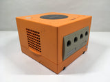 Game Cube Orange DOL-001 Console Nintendo Japan - Tested Working DL6634