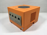Game Cube Orange DOL-001 Console Nintendo Japan - Tested Working DL6634