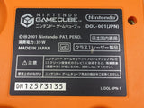 Game Cube Orange DOL-001 Console Nintendo Japan - Tested Working DL6634
