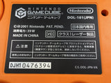Game Cube Orange DOL-101 Console Nintendo Japan - Tested Working DL6638