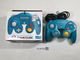 Game Cube Controller Emerald Blue Console Boxed Japan - Tested Working DL6639