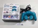 Game Cube Controller Emerald Blue Console Boxed Japan - Tested Working DL6639