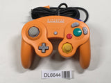 Game Cube Controller Orange Console Nintendo Japan - Tested Working DL6644