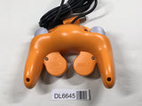 Game Cube Controller Orange Console Nintendo Japan - Tested Working DL6645