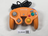 Game Cube Controller Orange Console Nintendo Japan - Tested Working DL6646