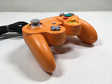 Game Cube Controller Orange Console Nintendo Japan - Tested Working DL6646