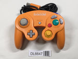 Game Cube Controller Orange Console Nintendo Japan - Tested Working DL6647