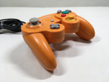 Game Cube Controller Orange Console Nintendo Japan - Tested Working DL6647