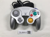 Game Cube Controller Silver Console Nintendo Japan - Tested Working DL6653
