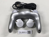 Game Cube Controller Silver Console Nintendo Japan - Tested Working DL6653