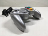 Game Cube Controller Silver Console Nintendo Japan - Tested Working DL6653