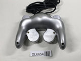 Game Cube Controller Silver Console Nintendo Japan - Tested Working DL6654