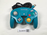 Game Cube Controller Emerald Blue Console Nintendo Japan - Tested Working DL6655