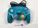 Game Cube Controller Emerald Blue Console Nintendo Japan - Tested Working DL6656