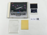 Super System Card Boxed PC Engine TurboGrafx HU Japan - DL7421 - Photo 1