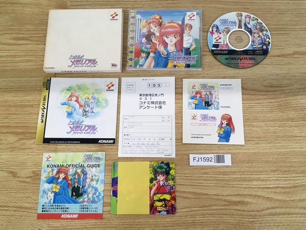 FJ1592 Tokimeki Memorial Forever With You Sega Saturn Japan