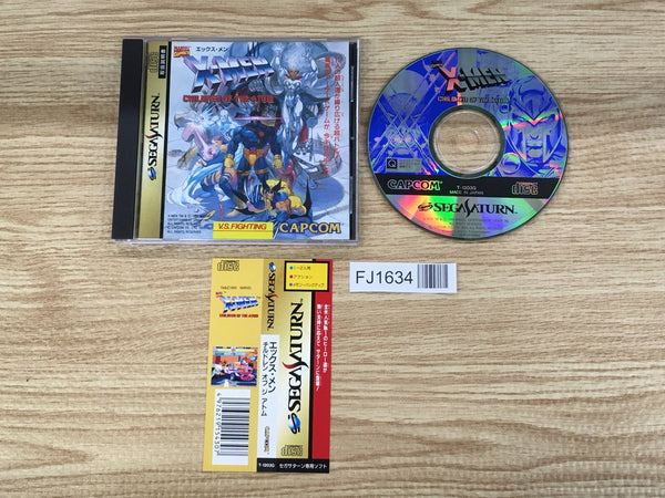 FJ1634 X-Men Children of the Atom Sega Saturn Japan