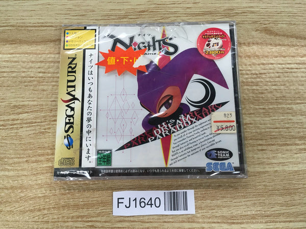 FJ1640 Nights Into Dreams... Sega Saturn Japan