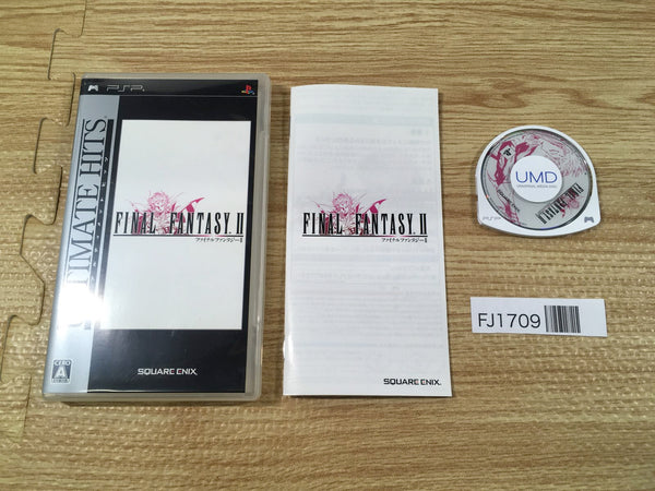 FJ1709 Final Fantasy II 20th Anniversary Edition Ultimate Hits BOXED SONY PSP Japan