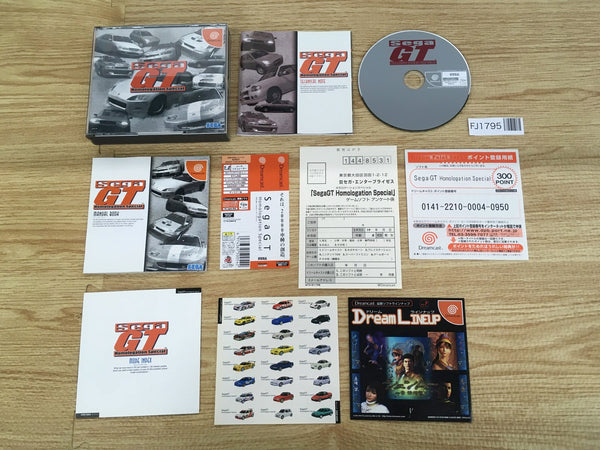 FJ1795 Sega GT Homologation Special Dreamcast Japan
