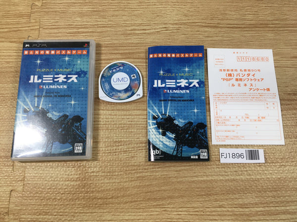 FJ1896 Lumines Oto to Hikari no Denshoku Puzzle PSP Japan